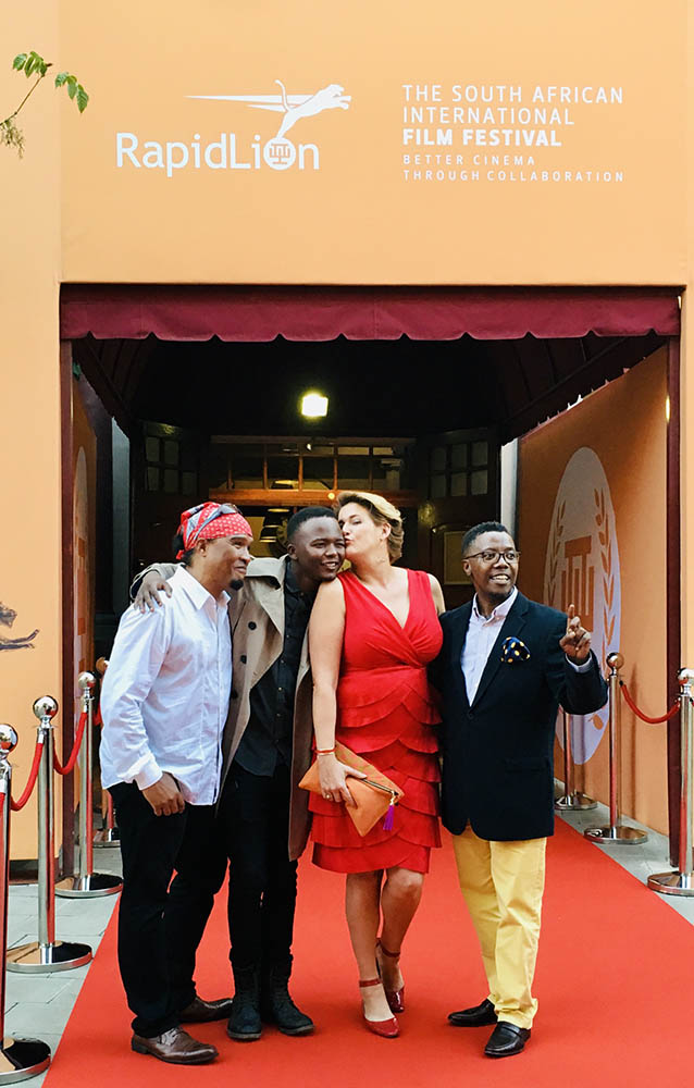 Rapid Lion Premiere with Thabo Rametsi and Mandla Dube